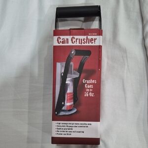 New Can Crusher For Recycling  Wall Mounting Novelty Garage Gift Dad Men's